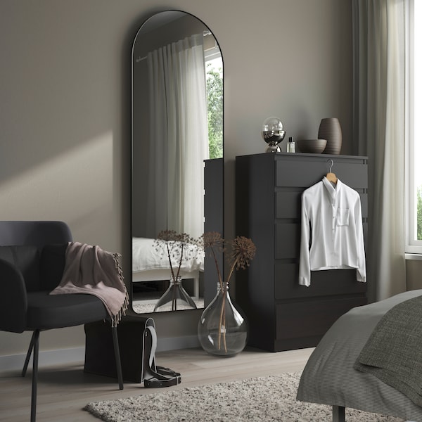A black LINDBYN mirror